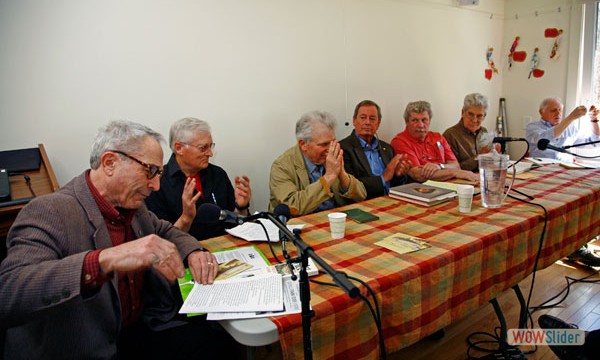 Bill Birns moderates the panel 