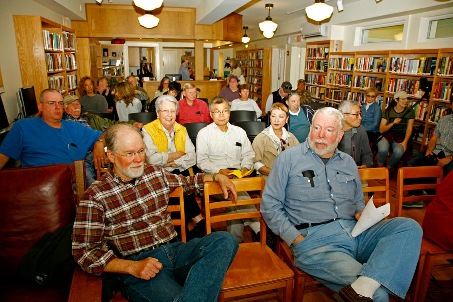 Sporting Clubs talk at the Jerry Bartlett Angling Collection at the Phoencia Library